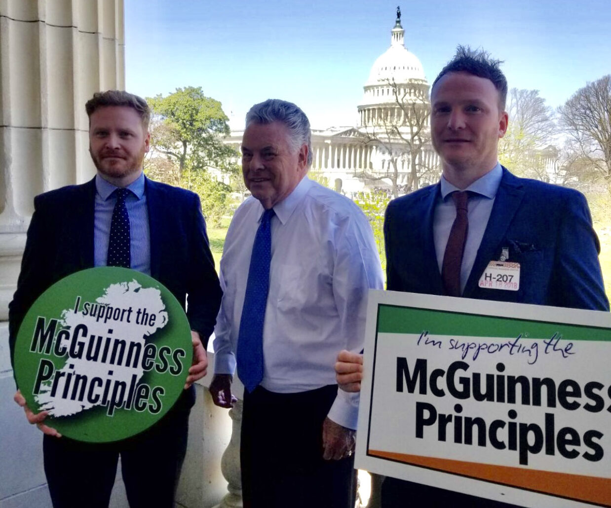 Promoting the McGuinness Principles in the US